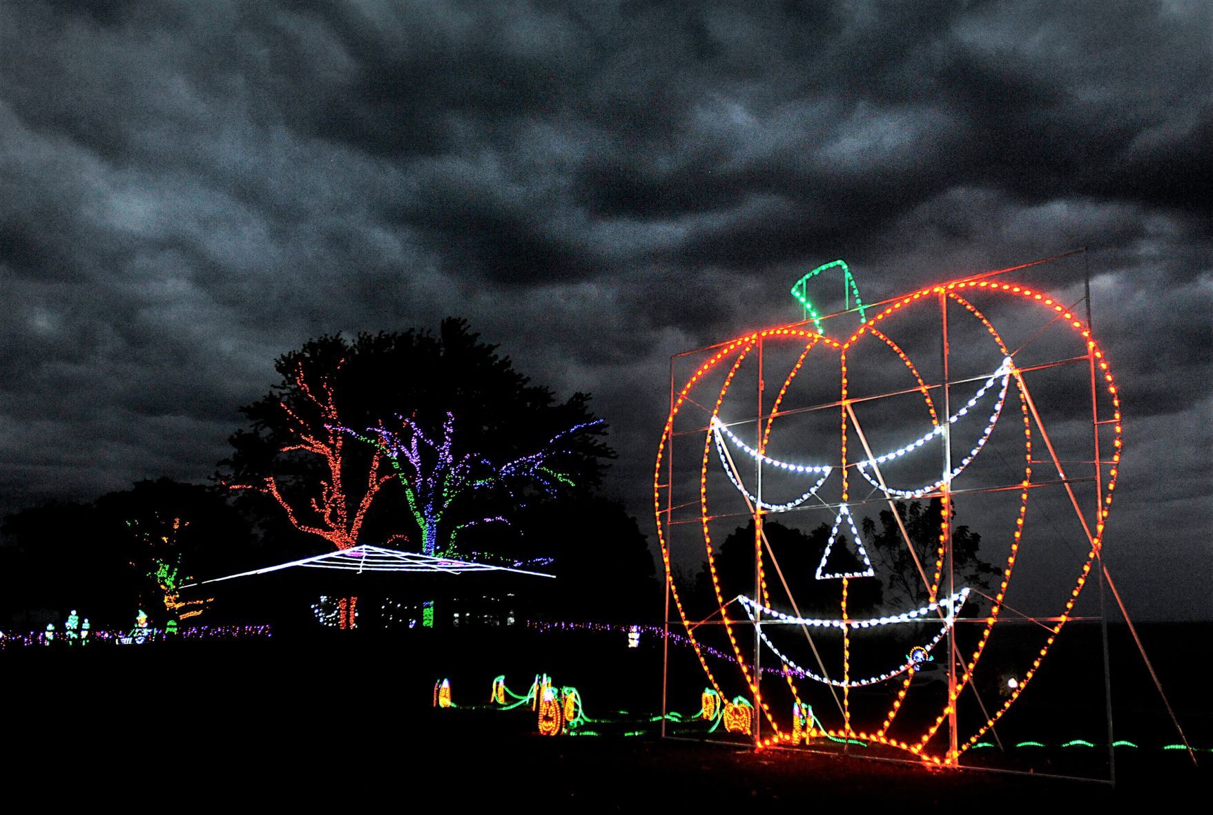 Halloween Glow at the Racine Zoo
